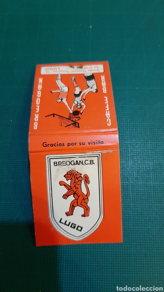 Outros artigos de papel: LUGO CAFE BAR BREOGAN BALOCESTO CAJA CERILLAS VINTAGE LIBRERIA O ALMAC&Eacute;N DO COLISEVM COLECCIONISMO