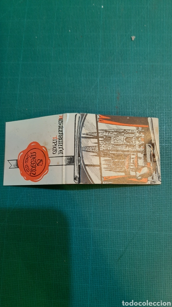 Sammelleidenschaft Andere Papierartikel: 1969 BURGOS RESTAURANTE EL CID T&Iacute;PICO CALENDARIO CAJA CERILLAS