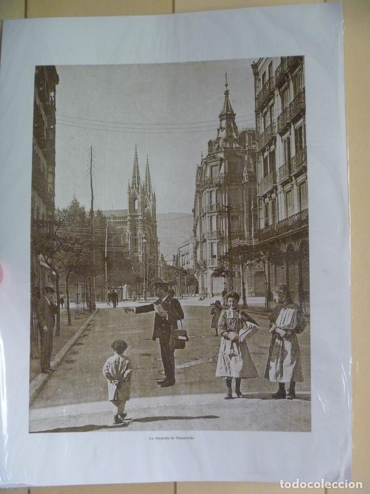 Otros art&iacute;culos de coleccionismo en papel: ALAMEDA MAZARREDO IGLESIA RESIDENCIA JESUITAS BILBAO FOTO ANTIGUA REPRODUCCI&Oacute;N GRAN TAMA&Ntilde;O