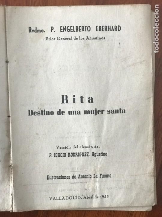 Paper Collecting Others: P. Egelberto Eberhard Rita Destino de una mujer santa, Valladolid 1955, Religi&oacute;n