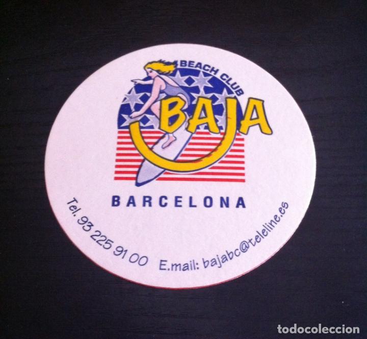 Otros Art&iacute;culos de Coleccionismo en Papel: POSAVASOS ANTIGUA DISCOTECA BAJA BEACH (BARCELONA)