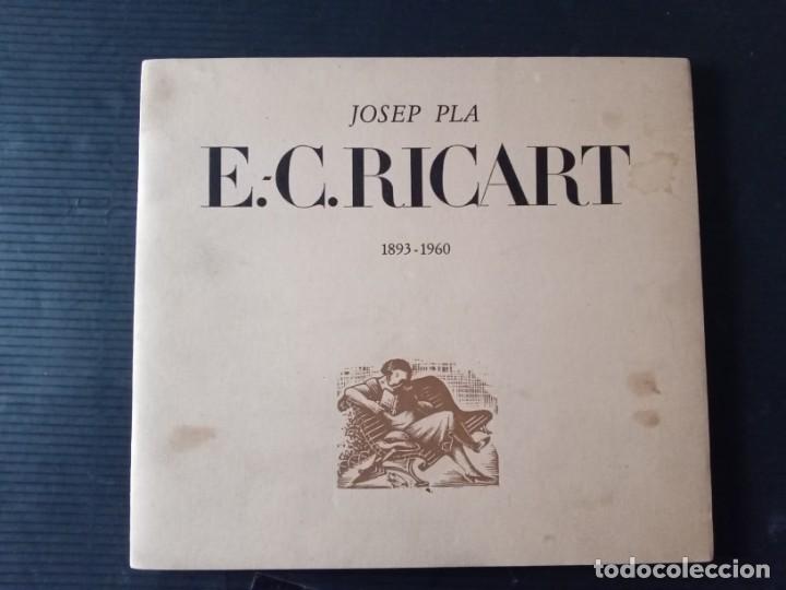 Otros Art&iacute;culos de Coleccionismo en Papel: E. C. Ricart. Josep Pla.