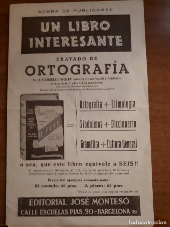 Otros Art&iacute;culos de Coleccionismo en Papel: Folleto Tratado de Ortograf&iacute;a (Editorial Jose Monteso)