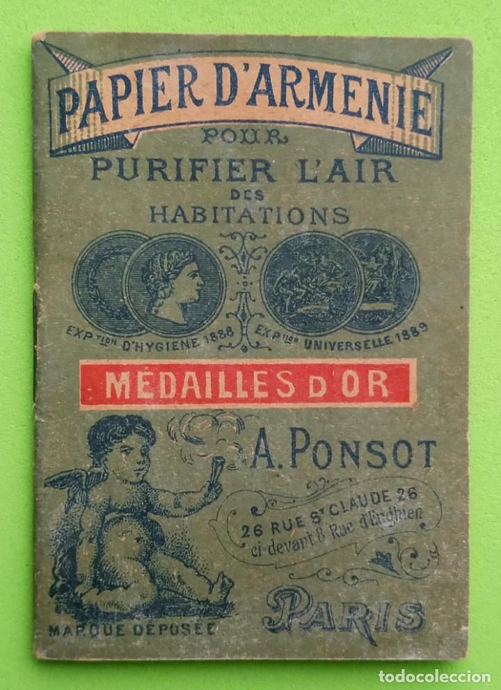 antiguo papel de armenia para purificar el aire - Comprar Outros artigos de  papel no todocoleccion