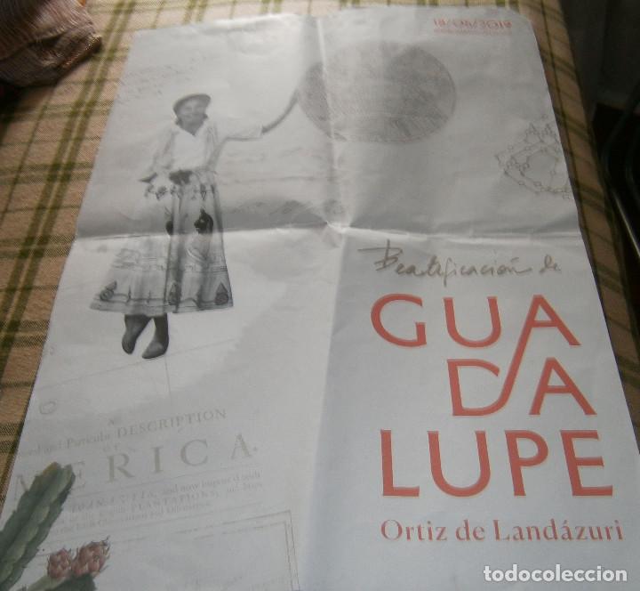 Altri oggetti di carta: poster cartel Beatificacion de Guadalupe Ortiz primera persona laica en llegar a los altares