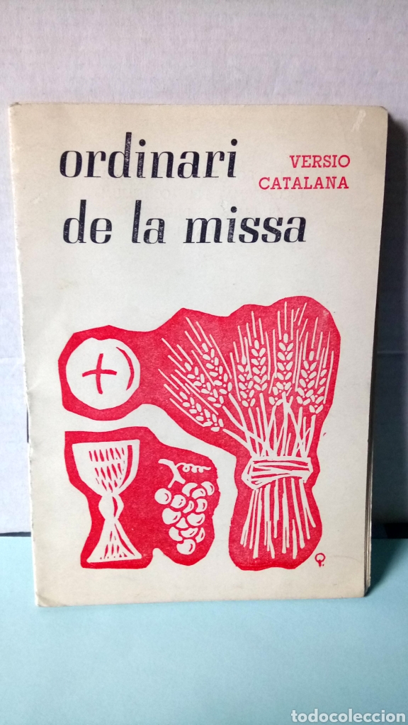 Otros art&iacute;culos de coleccionismo en papel: ORDINARI DE LA MISSA. A&Ntilde;O 1965.