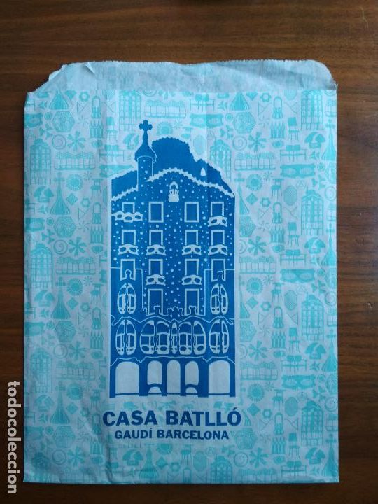 Otros Art&iacute;culos de Coleccionismo en Papel: SOBRE DE PAPEL CASA BATLL&Oacute; BARCELONA ANTONI GAUD&Iacute; MODERNISMO