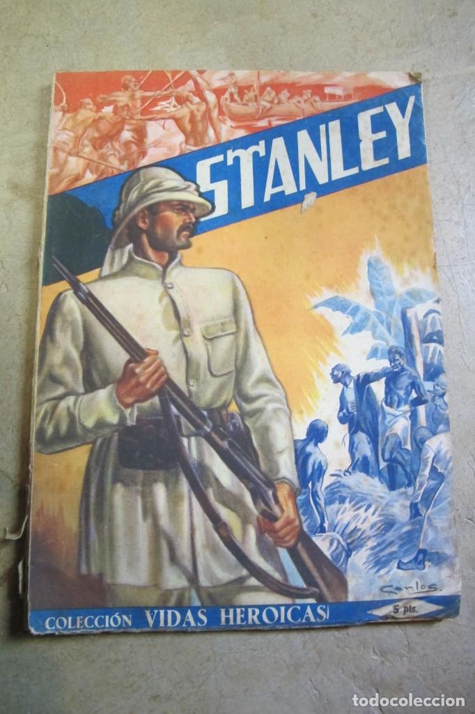 Otros art&iacute;culos de coleccionismo en papel: STANLEY. COLECCION VIDAS HEROICAS. N&ordm; 4