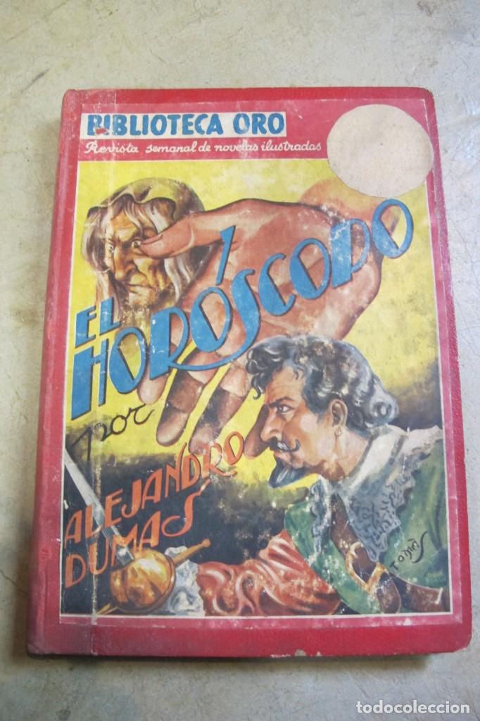 Otros Art&iacute;culos de Coleccionismo en Papel: EL HOROSCOPO POR ALEJANDRO DUMAS. BIBLIOTECA ORO