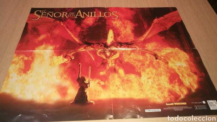 Otros Art&iacute;culos de Coleccionismo en Papel: POSTER EL SE&Ntilde;OR DE LOS ANILLOS - 44 X 57 CM