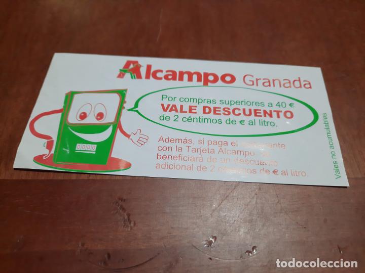 Sammelleidenschaft Andere Papierartikel: ALCAMPO. VALE PARA GASOLINA DESCUENTO. YA SIN USO. BUEN ESTADO. DOBLE CARA. DIFICIL