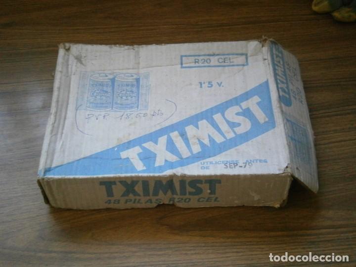 Outros artigos de papel: CAJA DE CARTON DE CEGASA TXIMIST A&Ntilde;OS 70/80