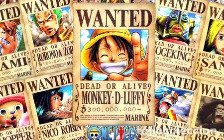 Otros Art&iacute;culos de Coleccionismo en Papel: anime 2 poster one piece wanted recompensas de los mugiwara