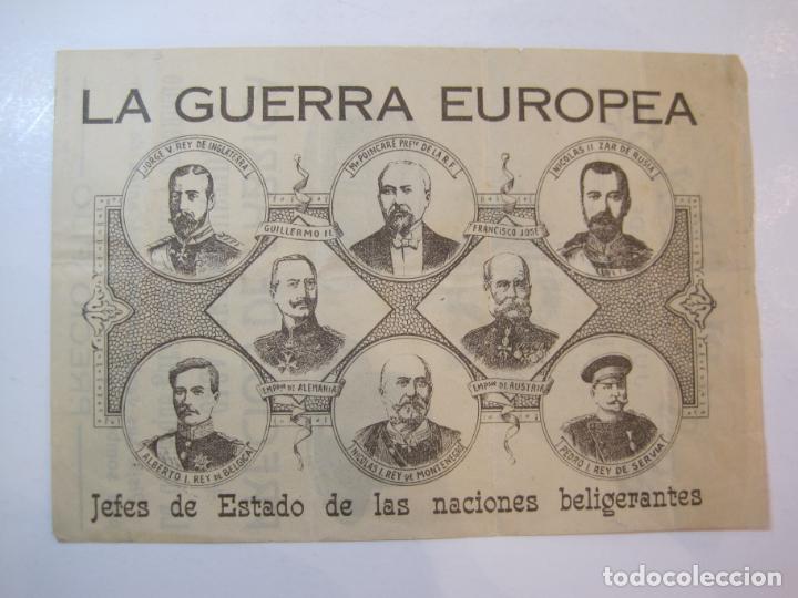 Collectionnisme Papier divers: 62 TAPINERIA 62-SOMBREROS-LA GUERRA EUROPEA-JEFES DE ESTADO-PUBLICIDAD ANTIGUA-VER FOTOS-(K-2447)