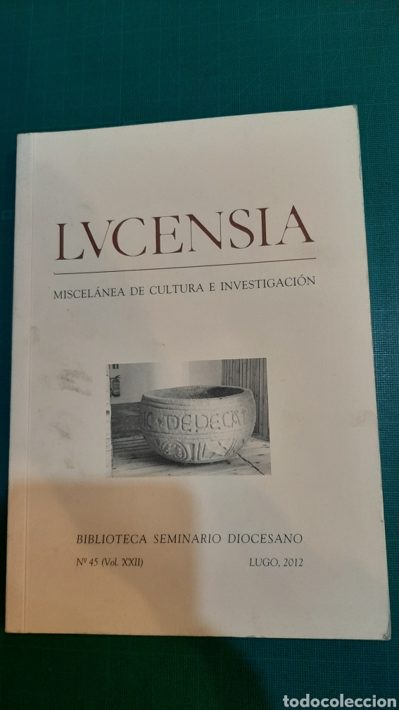 Outros artigos de papel: LVCENSIA CULTURA Y INVESTIGACI&Oacute;N N&Uacute;MERO 45 LUGO 2012 LIBRERIA O ALMAC&Eacute;N DO COLISEVM