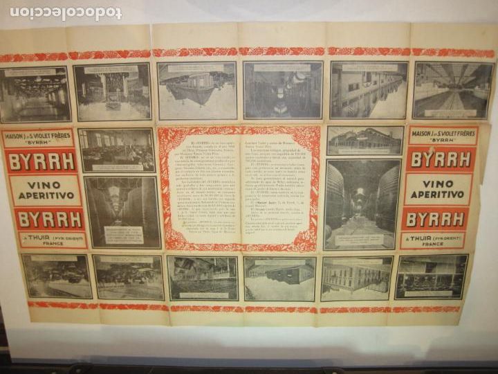 Collectionnisme Papier divers: PUBLICIDAD VINO APERITIVO BYRRH-MAISON J. ET S.VIOLET FRERES-VER FOTOS-(K-2553)
