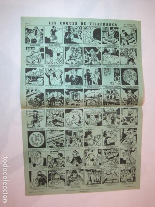 Collectionnisme Papier divers: VILAFRANCA DEL PENEDES-LES COQUES DE VILAFRANCA-ANY1956-AUCA ANTIGUA-VER FOTOS-(K-2571)
