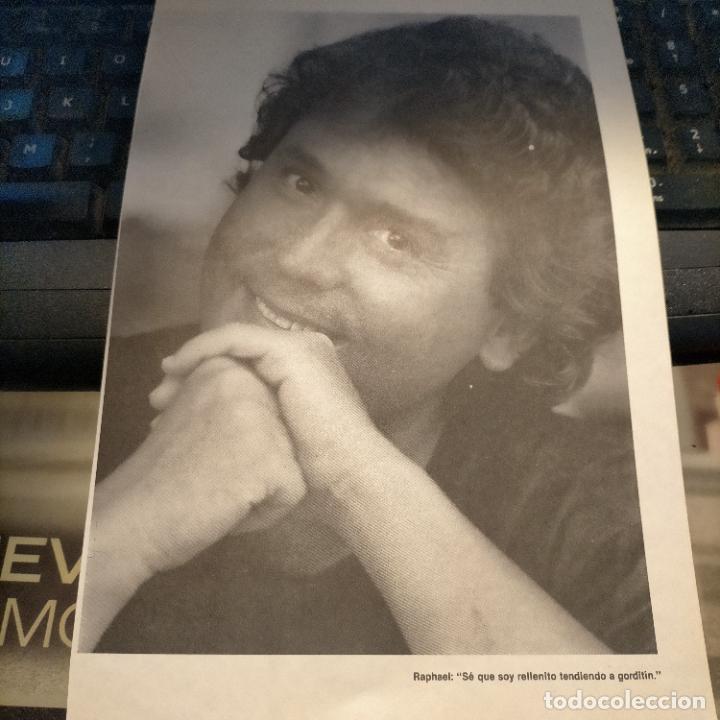 Sammelleidenschaft Andere Papierartikel: hoja publicacion informacion grafica o fotografica 23,6x16 cm aproximados - CANTANTE RAPHAEL