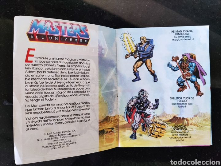 Otros art&iacute;culos de coleccionismo en papel: Cat&aacute;logo Masters del universo - Foto 2