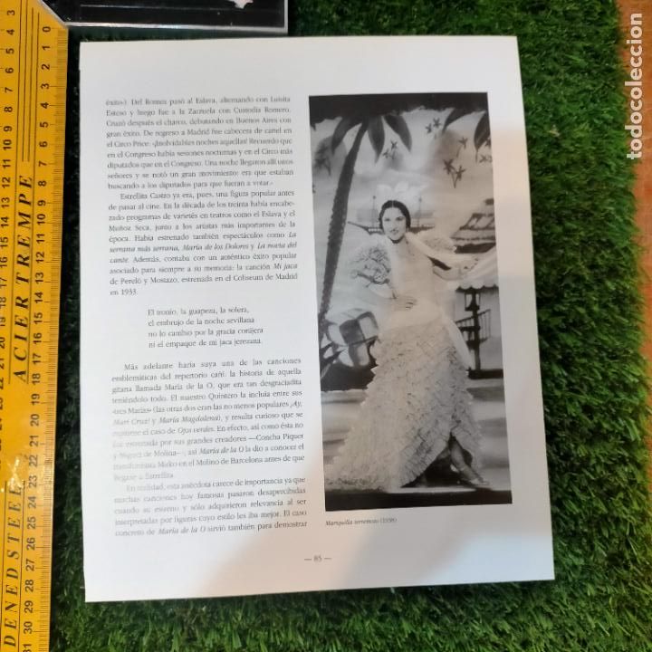 Collectionnisme Papier divers: HOJA DE PUBLICACION - mariquilla terremoto