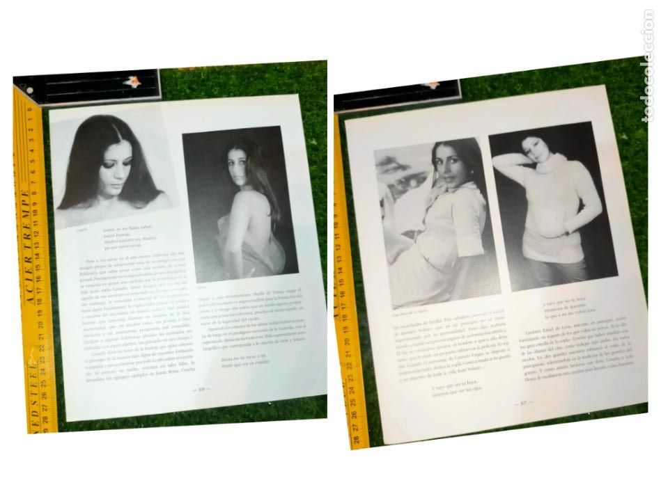 Altri oggetti di carta: HOJA DE PUBLICACION A DOS CARAS - ISABEL PANTOJA