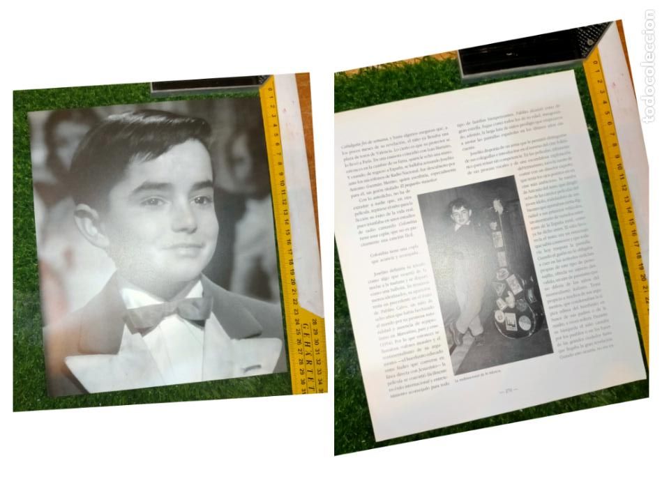 Sammelleidenschaft Andere Papierartikel: HOJA DE PUBLICACION A DOS CARAS - JOSELITO EL NI&Ntilde;O DE LA VOZ DE ORO