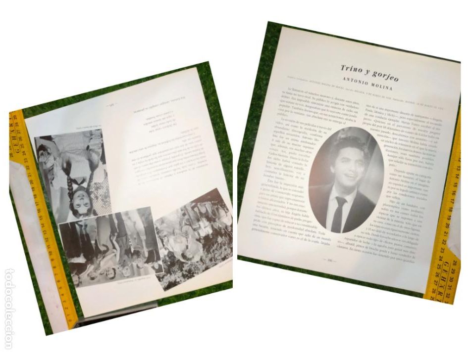 Sammelleidenschaft Andere Papierartikel: HOJA DE PUBLICACION A DOS CARAS - ANTONIO MOLINA ANGELILLO LOLITA SEVILLA