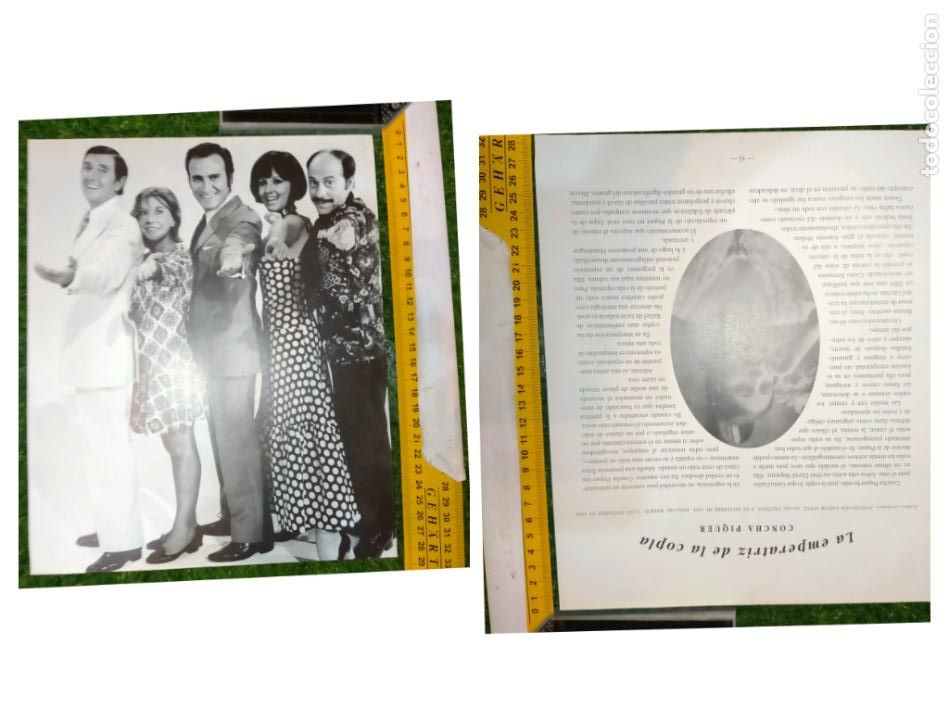 Sammelleidenschaft Andere Papierartikel: HOJA DE PUBLICACION A DOS CARAS - CONCHA PIQUER VELAZCO MANOLO ESCOBAR GOMEZ BUR GRACITA MORALES