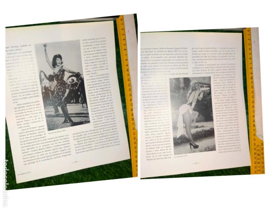 Sammelleidenschaft Andere Papierartikel: HOJA DE PUBLICACION A DOS CARAS - CARMEN SEVILLA