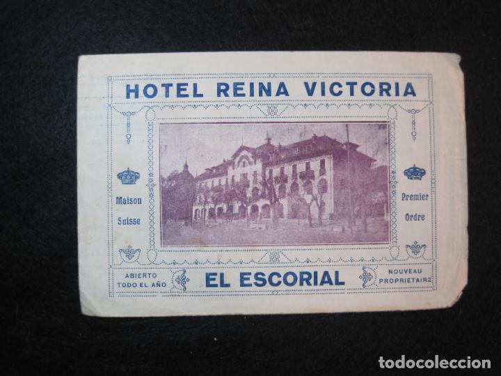 Otros art&iacute;culos de coleccionismo en papel: EL ESCORIAL-HOTEL REINA VICTORIA-PUBLICIDAD ANTIGUA-VER FOTOS-(K-2781)