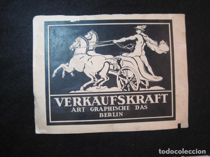 Sammelleidenschaft Andere Papierartikel: VERKAUFSKRAFT-ART GRAPHISCHE DAS BERLIN-ORIGINAL PUBLICIDAD ANTIGUA-VER FOTOS-(K-2786)