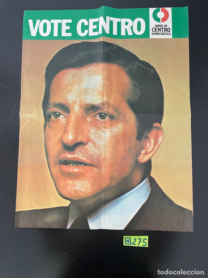 Otros art&iacute;culos de coleccionismo en papel: P&oacute;ster Jose el Adolfo Su&aacute;rez - Foto 1