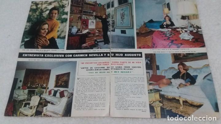 Otros Art&iacute;culos de Coleccionismo en Papel: carmen sevilla - 5 pages spanish clippings - ver fotos