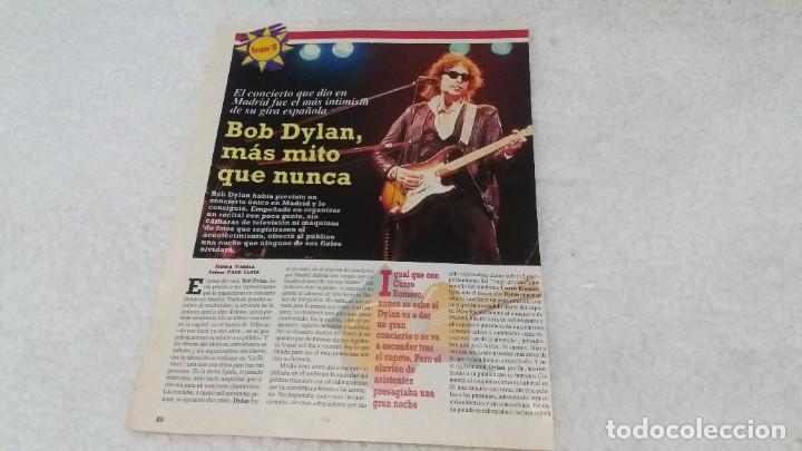Otros Art&iacute;culos de Coleccionismo en Papel: bob dylan - 1 pages spanish clippings - ver fotos
