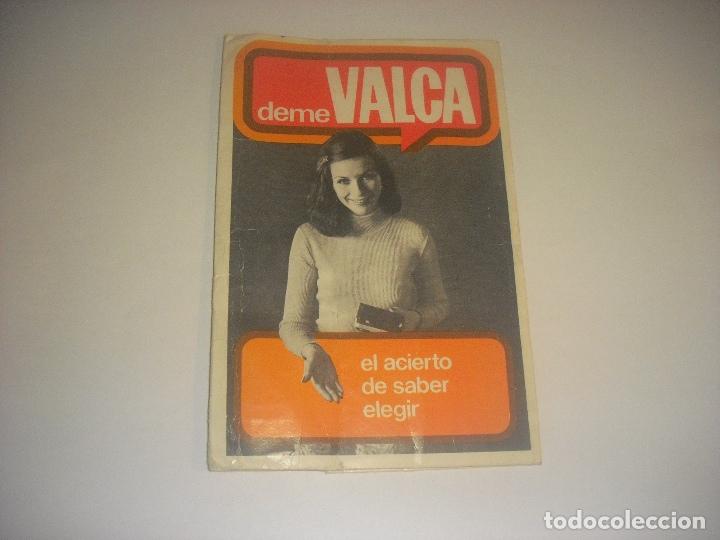 Sammelleidenschaft Andere Papierartikel: VALCA , SOBRE PUBLICITARIO DE FOTOGRAFIA.