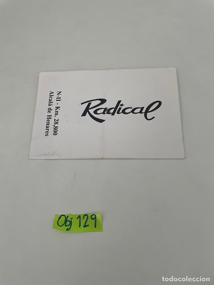 Otros art&iacute;culos de coleccionismo en papel: Pase radical Alcal&aacute; - Foto 3