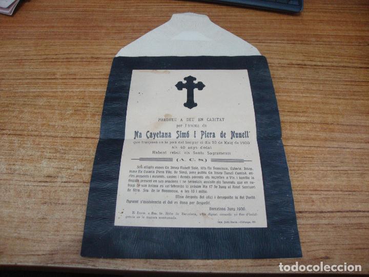 Paper Collecting Others: CURIOSA ESQUELA EN SOBRE 1930 VER FOTOS