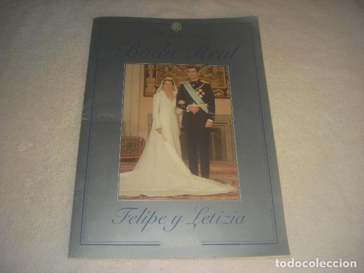 Altri oggetti di carta: ALBUM DE FOTOS BODA REAL FELIPE Y LETICIA . PRONTO. COMPLETO 29 FOTOS.