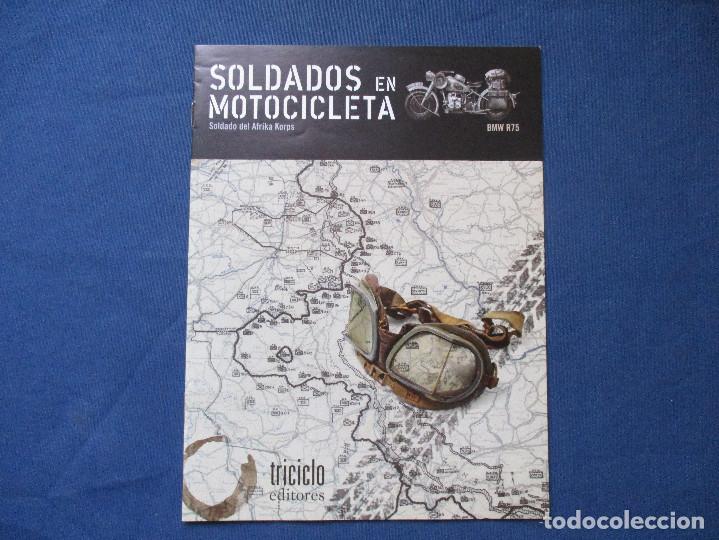 Otros Art&iacute;culos de Coleccionismo en Papel: SOLDADOS EN MOTOCICLETA / BMW R75 / AFRIKA KORPS / SOLO EL FASC&Iacute;CULO