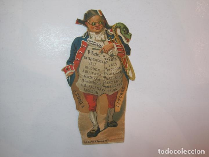 Altri oggetti di carta: SOCIEDAD LATORRE-TEATRO ROMEA-PPROGRAMA CARNAVAL 1879-BAILE DE MASCARAS-VER FOTOS-(K-2962)