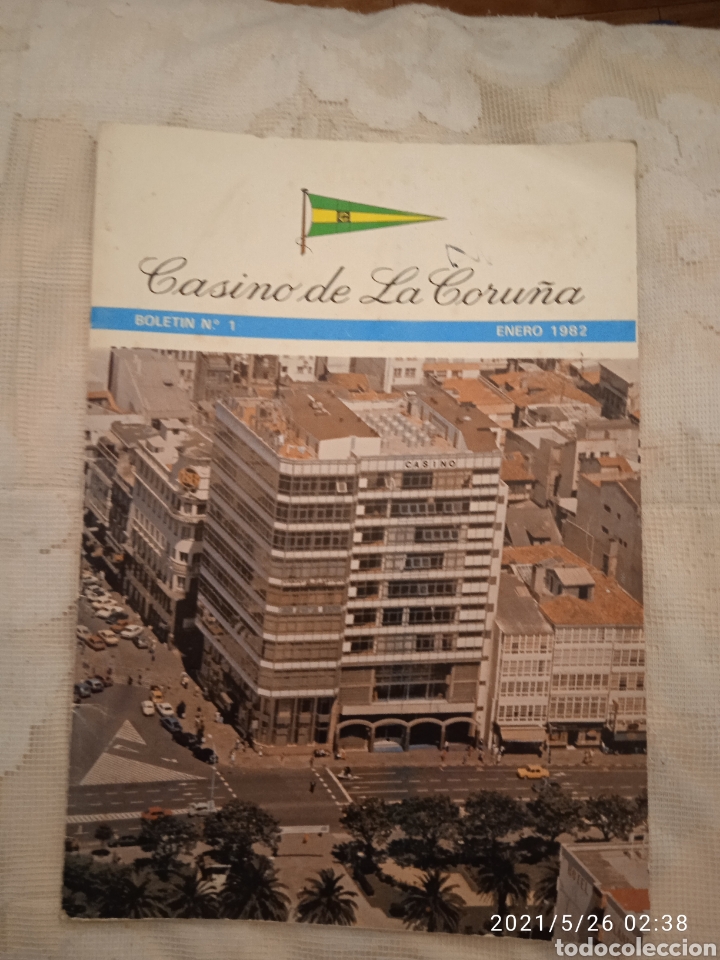 Otros art&iacute;culos de coleccionismo en papel: BOLET&Iacute;N N&Uacute;MERO 1 CASINO DE LA CORU&Ntilde;A ENERO 1982