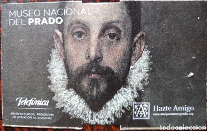Otros Art&iacute;culos de Coleccionismo en Papel: ENTRADA MUSEO NACIONAL DEL PRADO