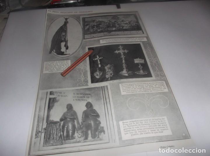 Otros Art&iacute;culos de Coleccionismo en Papel: RECORTE A&Ntilde;O 1927.EL PUIG(VALENCIA)RELICARIO DE HEROISMOS( CASTELL&Oacute;N Y ALMAZORA FIESTA DE PAZ)