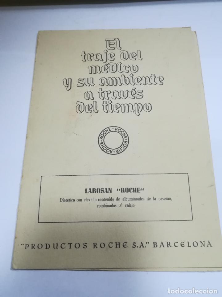 Collectionnisme Papier divers: EL TRAJE DEL M&Eacute;DICO Y SU AMBIENTE A TRAV&Eacute;S DEL TIEMPO. PUBLICIDAD ROCHE. M&Eacute;DICO FLAMENCO. VER