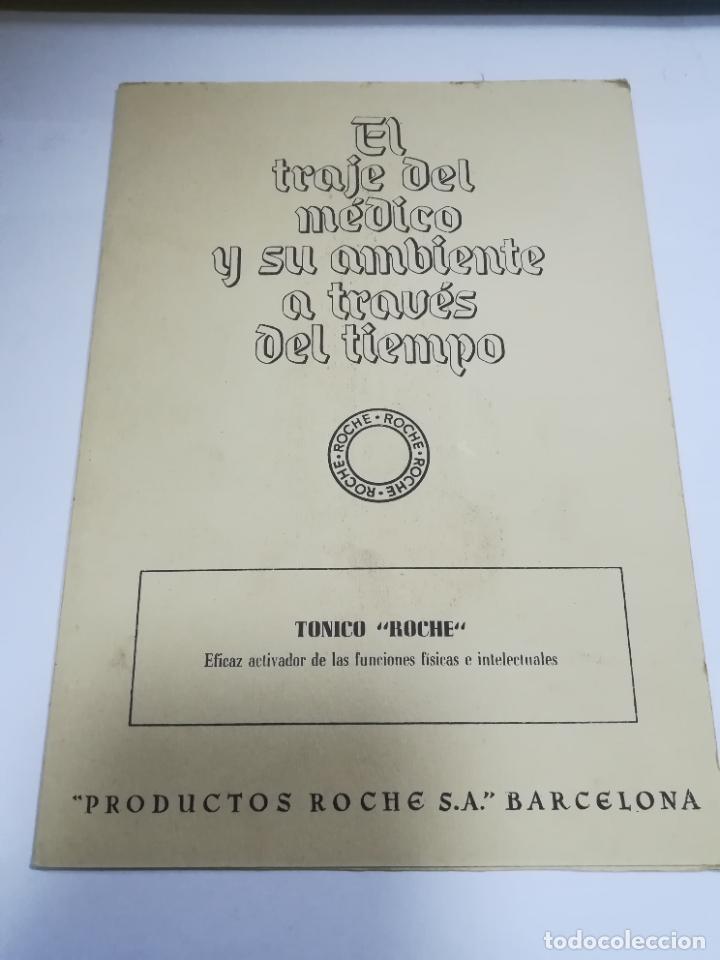 Collectionnisme Papier divers: EL TRAJE DEL M&Eacute;DICO Y SU AMBIENTE A TRAV&Eacute;S DEL TIEMPO. PUBLICIDAD ROCHE. M&Eacute;DICO ITALIANO