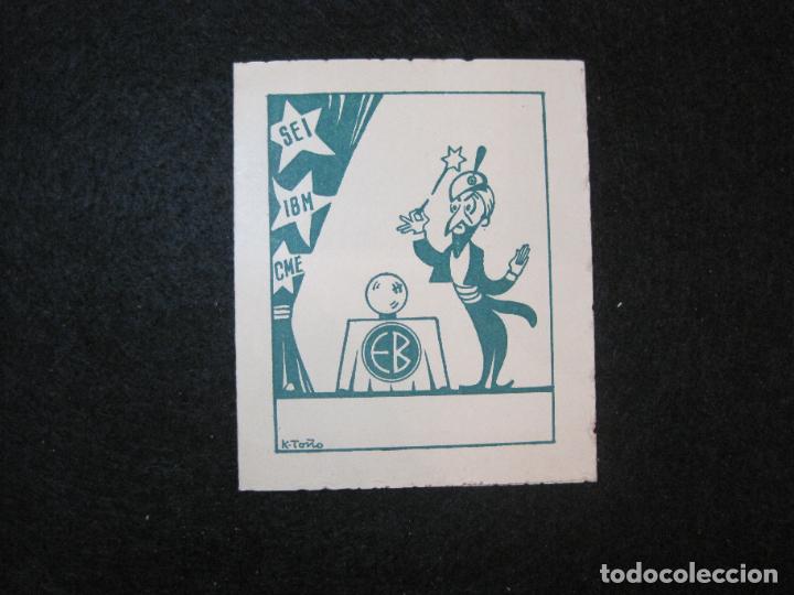 Otros art&iacute;culos de coleccionismo en papel: MAGIA-BILBAO-ENRIQUE BESORA-FELICITACION ANTIGUA-VER FOTOS-(81.243)
