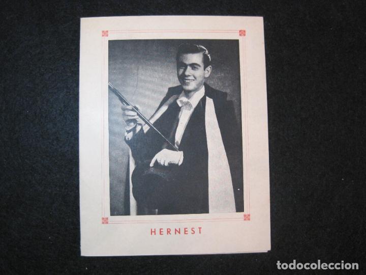 Otros Art&iacute;culos de Coleccionismo en Papel: MAGIA-HERNEST-SOCIEDAD ESPA&Ntilde;OLA ILUSIONISMO-DESPEDIDA HERNEST-SALA MOZART-VER FOTOS-(K-3035)