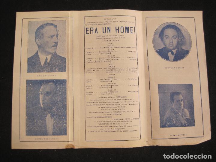 Otros art&iacute;culos de coleccionismo en papel: SANT FELIU DE GUIXOLS-TEATRE NOVETATS-AGRUPACIO ROMEA-PROGRAMA ANY 1933-VER FOTOS-(K-3102)