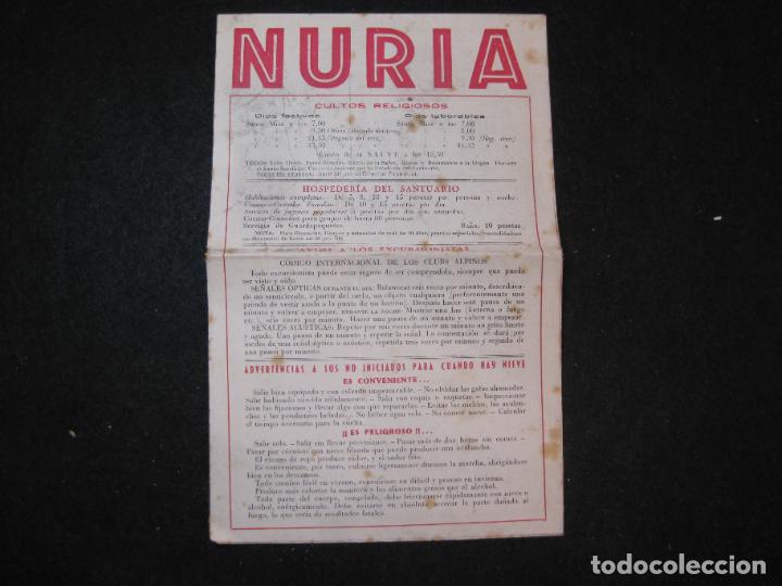 Sammelleidenschaft Andere Papierartikel: NURIA-MAPA CON FOTOGRAFIAS, PUBLICIDAD Y EVENTOS-VER FOTOS-(K-3182)