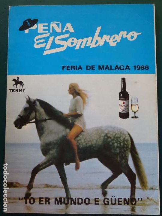 Otros Art&iacute;culos de Coleccionismo en Papel: LIBRO REVISTA DE LA PE&Ntilde;A EL SOMBRERO. A&Ntilde;O 1986 FERIA DE M&Aacute;LAGA. PUBLICIDAD FOTOS. 220GR